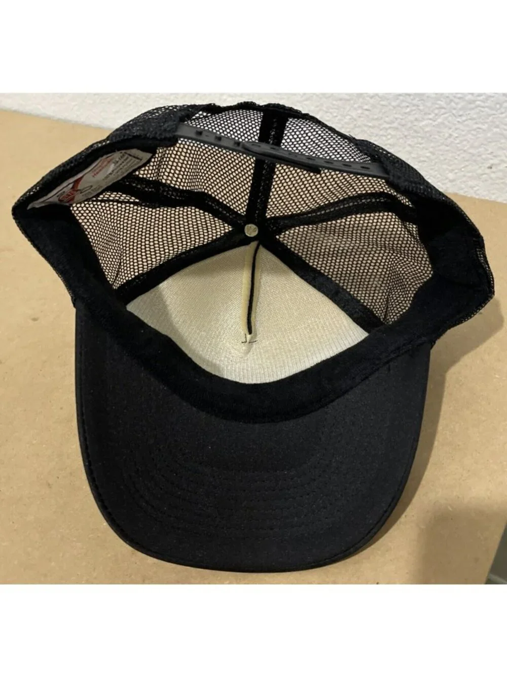 Maverick Skateboards Black Logo Trucker Snap Back Hat